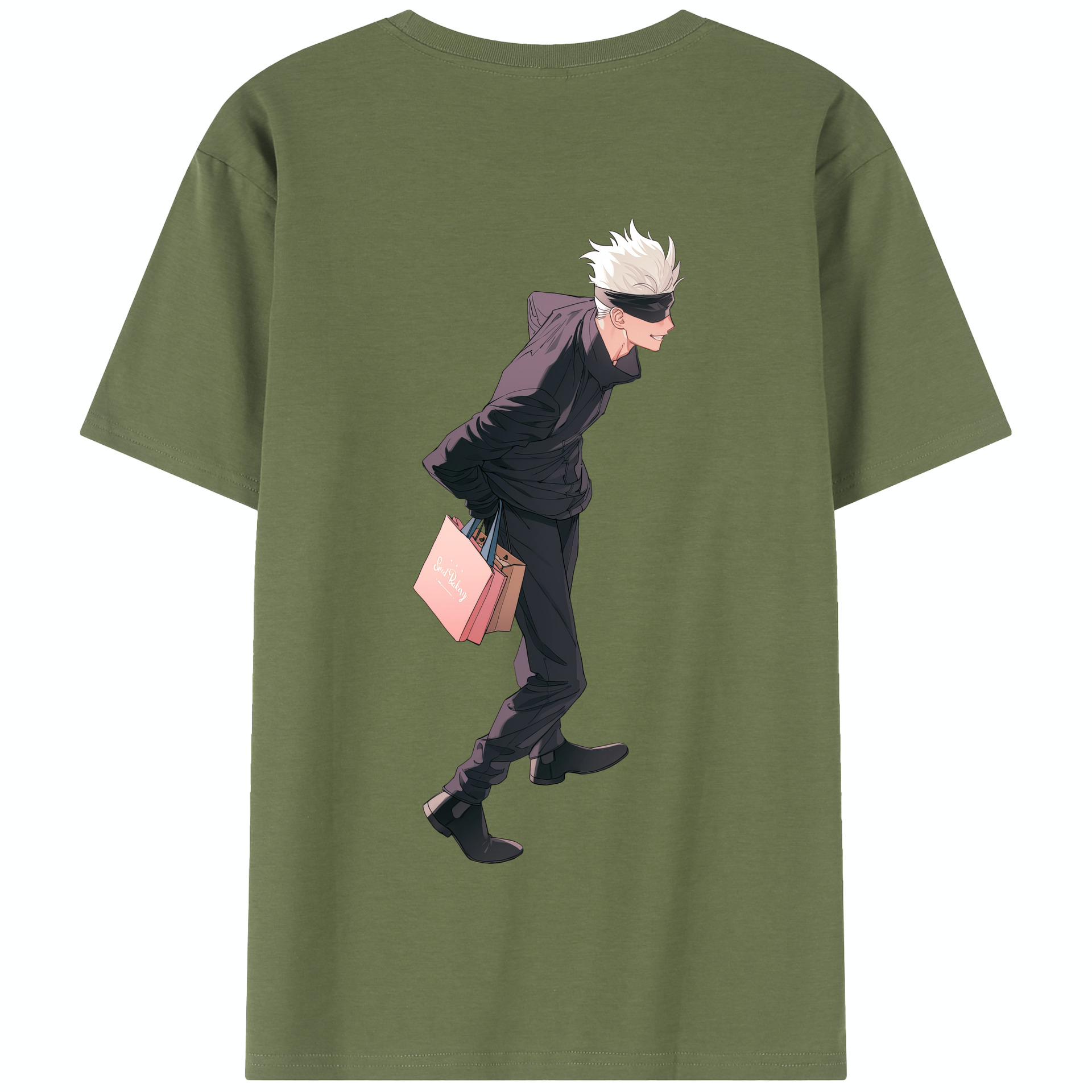 （画像用） 呪術廻戦 Jujutsu Kaisen 綿100％半袖Tシャツ（背面プリント）